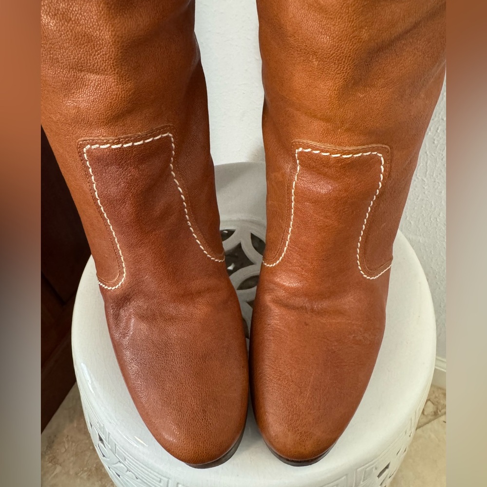 Michael Kors McGraw Knee-high boot on cognac size 10 - Picture 5 of 9